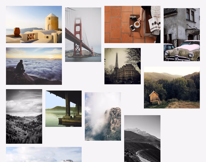 Cell-span grid gallery